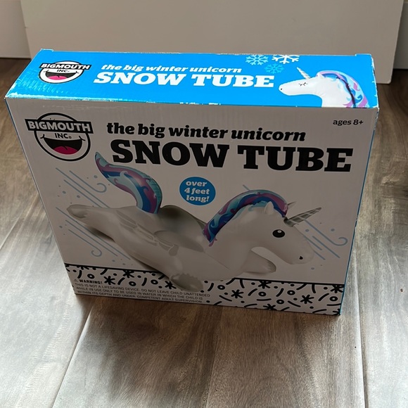 bigmouth Other - BIG MOUTH INC giant unicorn snow tube - NEW IN BOX